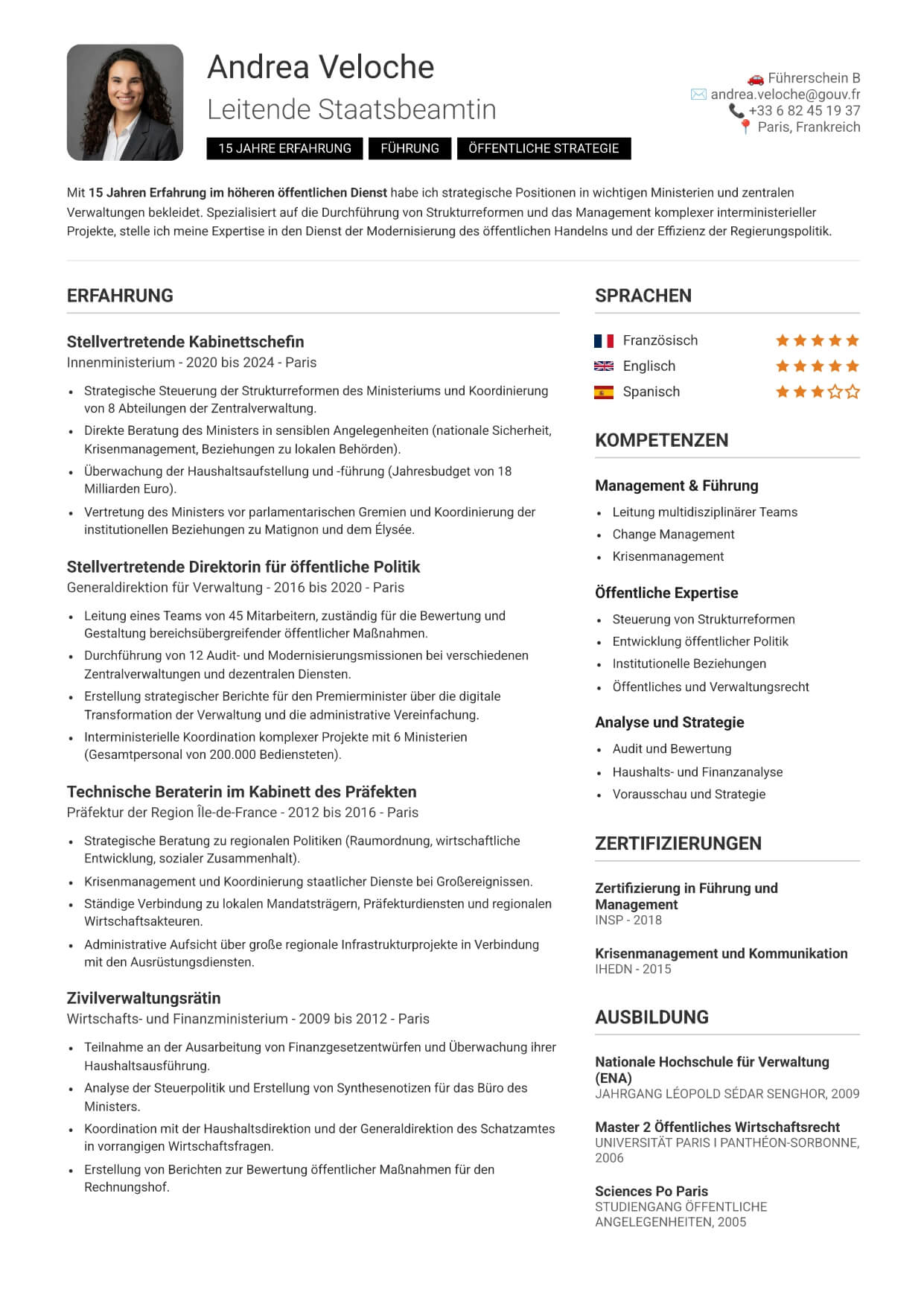 Lebenslauf Vorlage Siemens